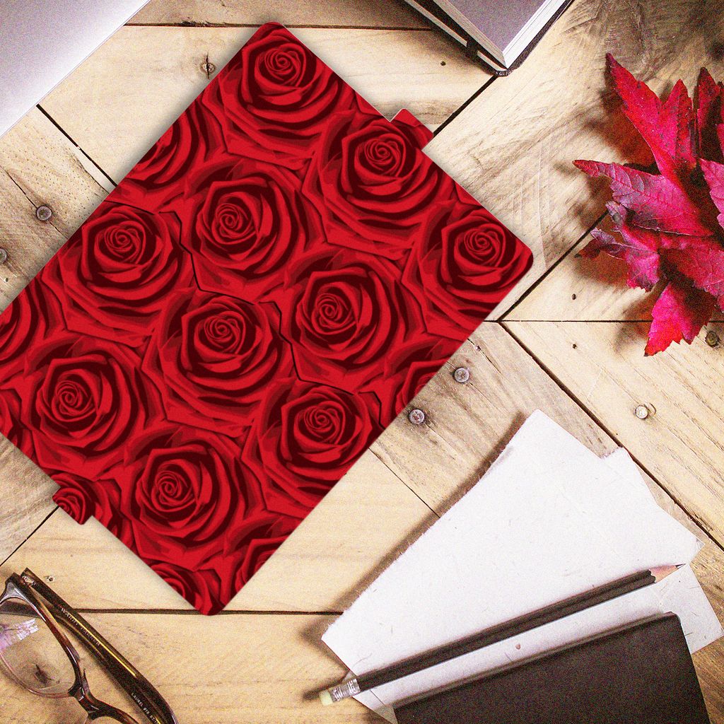 Lenovo Tab M10 Plus 3rd Gen 10.6 inch Tablet Cover Red Roses