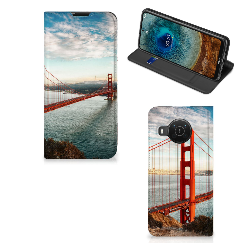 Nokia X20 | X10 Book Cover Golden Gate Bridge - B2C Telecom