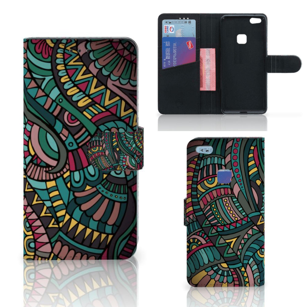 Huawei P10 Lite Telefoon Hoesje Aztec