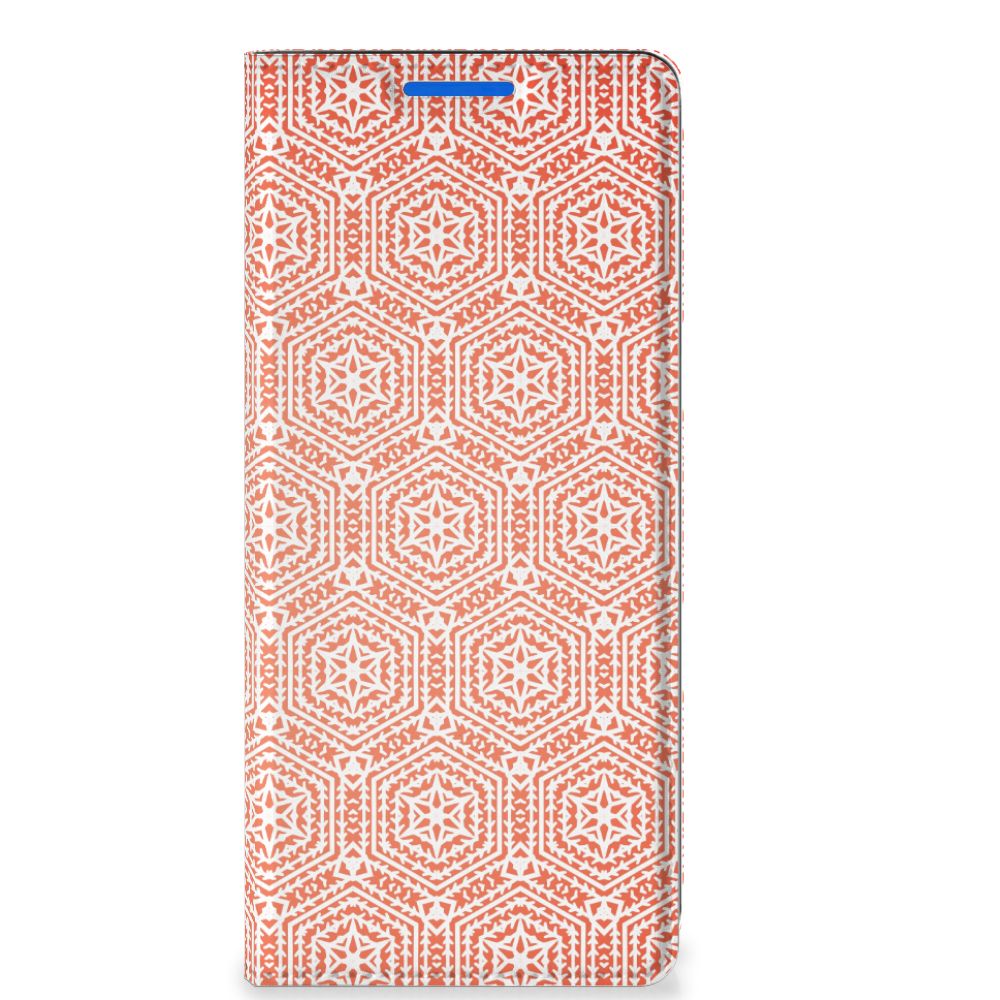OPPO Reno 6 Pro Plus 5G Hoesje met Magneet Pattern Orange - B2C Telecom