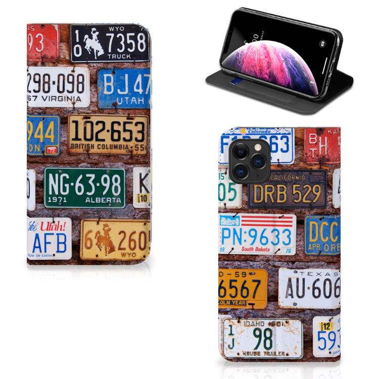 Apple iPhone 11 Pro Max Stand Case Kentekenplaten