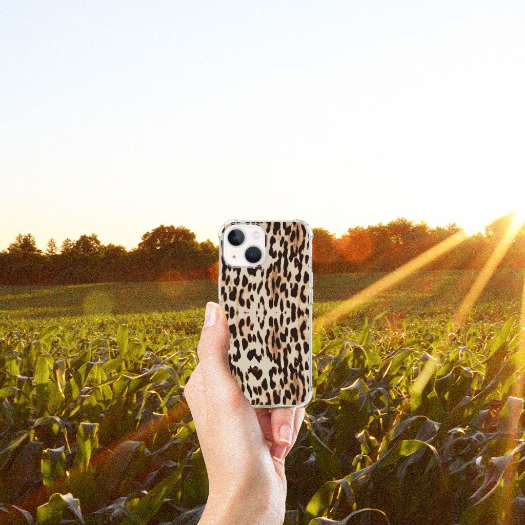 iPhone 13 mini Case Anti-shock Leopard - B2C Telecom