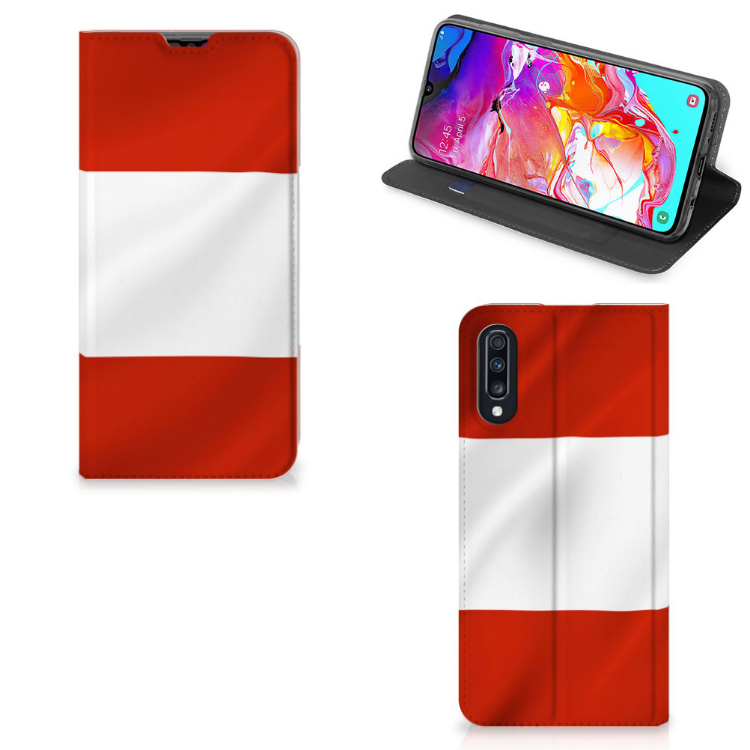 Samsung Galaxy A70 Standcase Oostenrijk