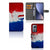 Xiaomi 12 Pro Bookstyle Case Nederland met artistiek design van de Nederlandse vlag en pasjeshouder.