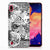 Silicone Back Case Samsung Galaxy A10 Skulls Angel
