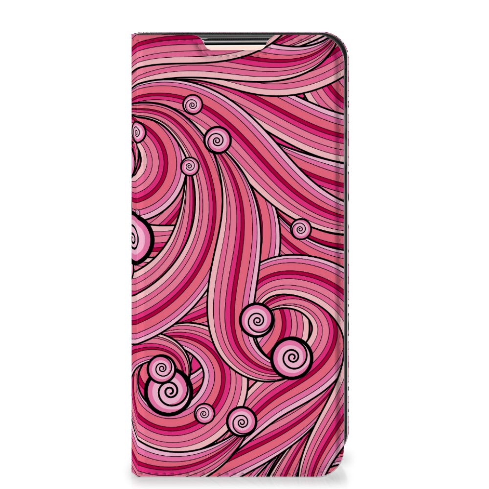 Xiaomi Redmi Note 10/10T 5G | Poco M3 Pro Bookcase Swirl Pink - B2C Telecom