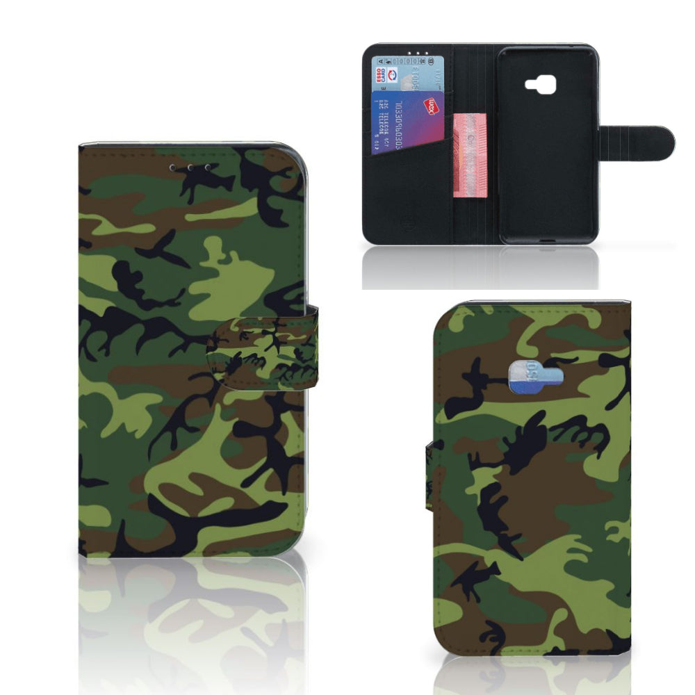 Samsung Galaxy Xcover 4 | Xcover 4s Telefoon Hoesje Army Dark