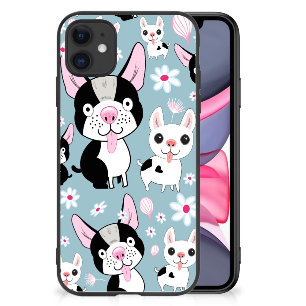 iPhone 11 Dierenprint Telefoonhoesje Hondjes