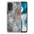 Motorola Moto G52/G82 TPU Siliconen Hoesje Marmer Grijs B2C Telecom