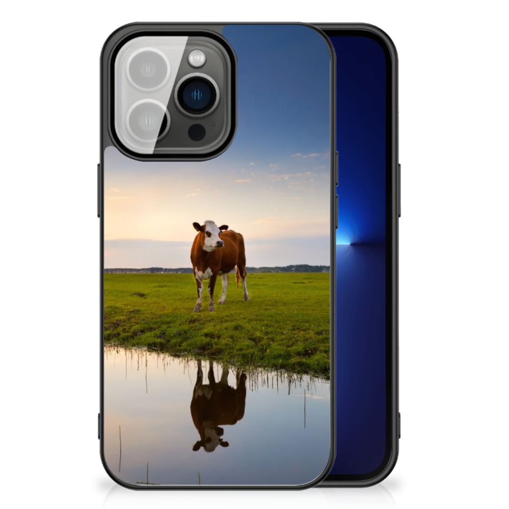 iPhone 13 Pro Dierenprint Telefoonhoesje Koe B2C Telecom