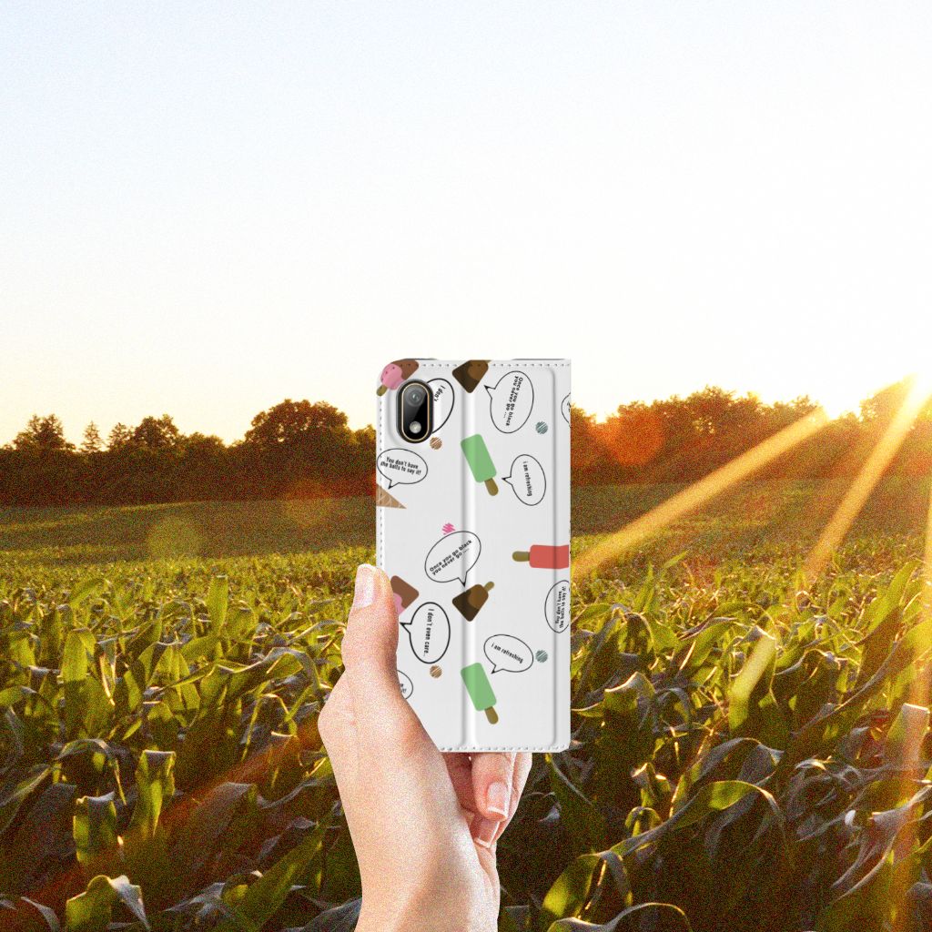 Huawei Y5 (2019) Flip Style Cover IJsjes - B2C Telecom