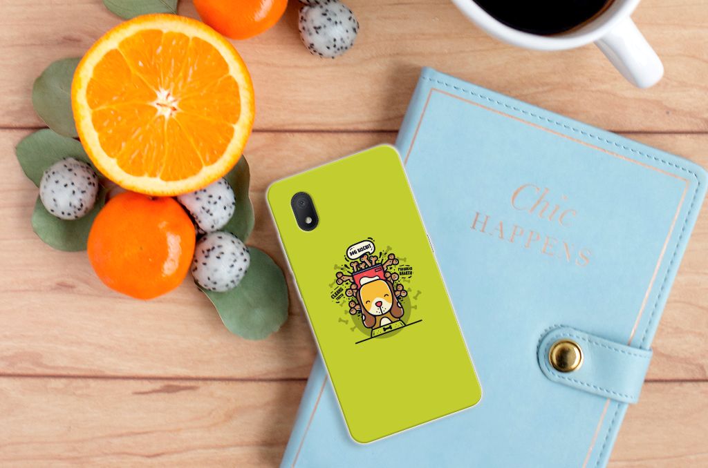 Alcatel 1B (2020) Telefoonhoesje met Naam Doggy Biscuit B2C Telecom