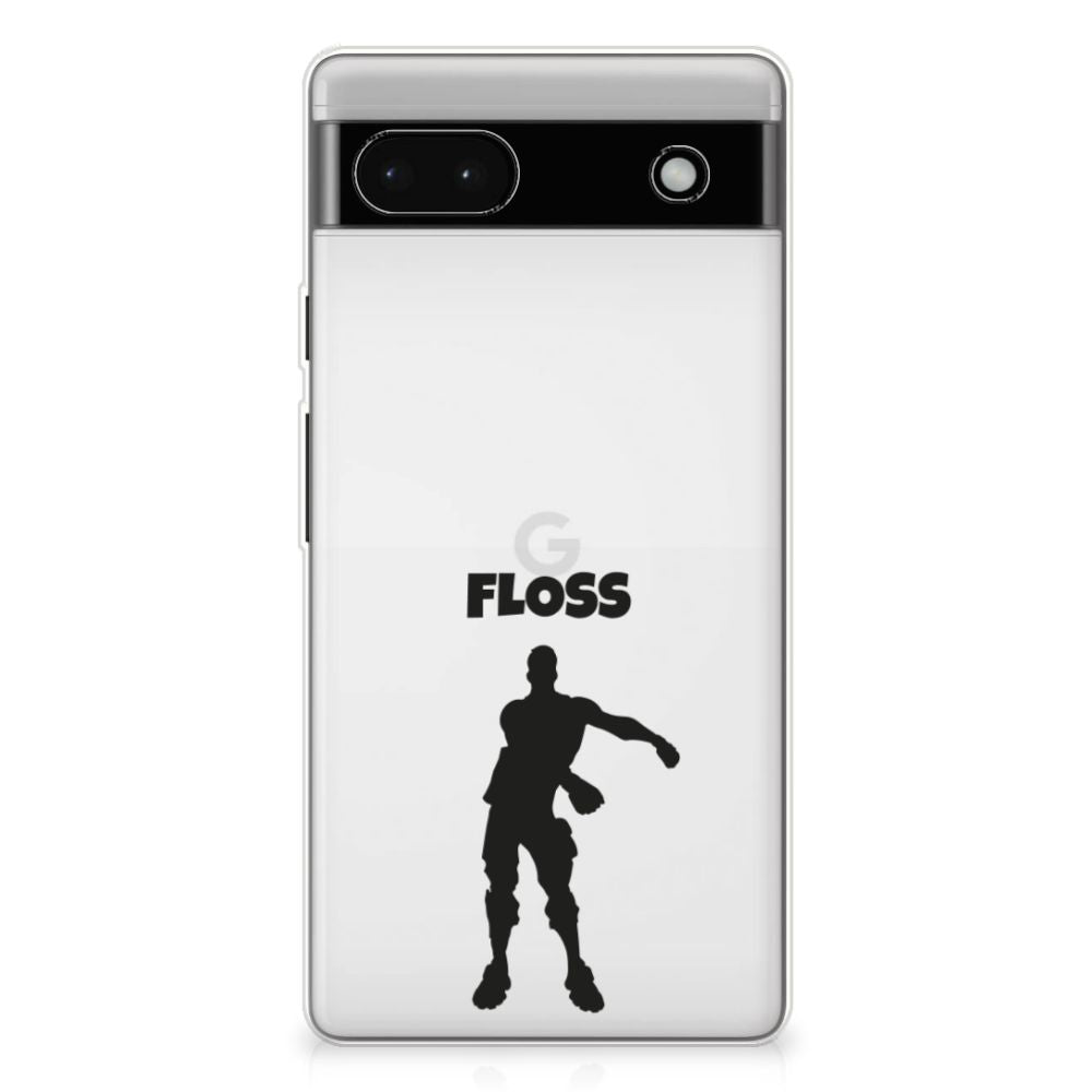 Google Pixel 6A Telefoonhoesje met Naam Floss B2C Telecom