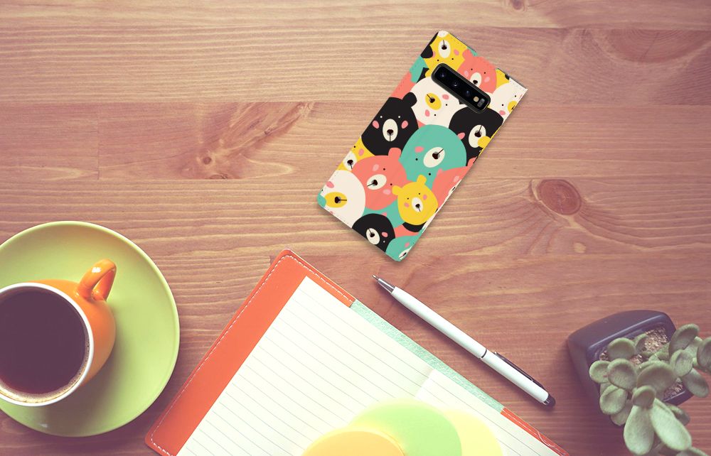 Samsung Galaxy S10 Plus Magnet Case Bears