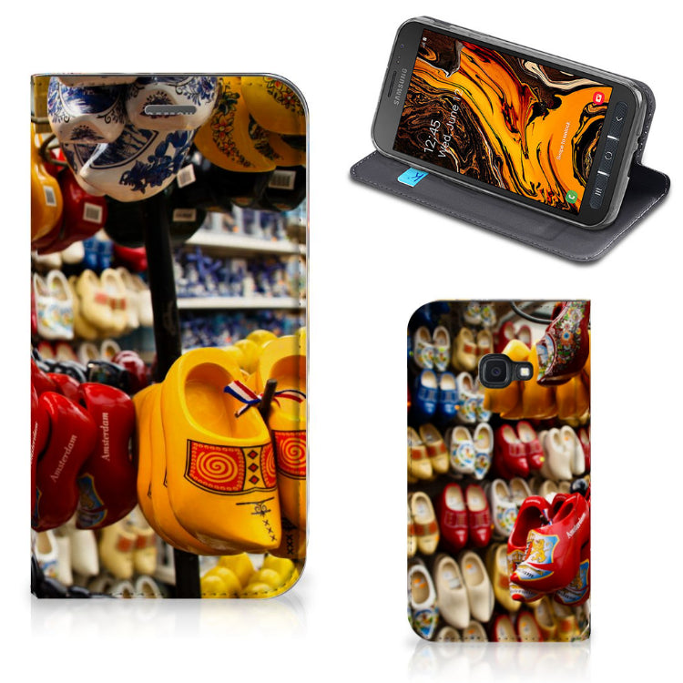 Samsung Galaxy Xcover 4s Book Cover Klompen