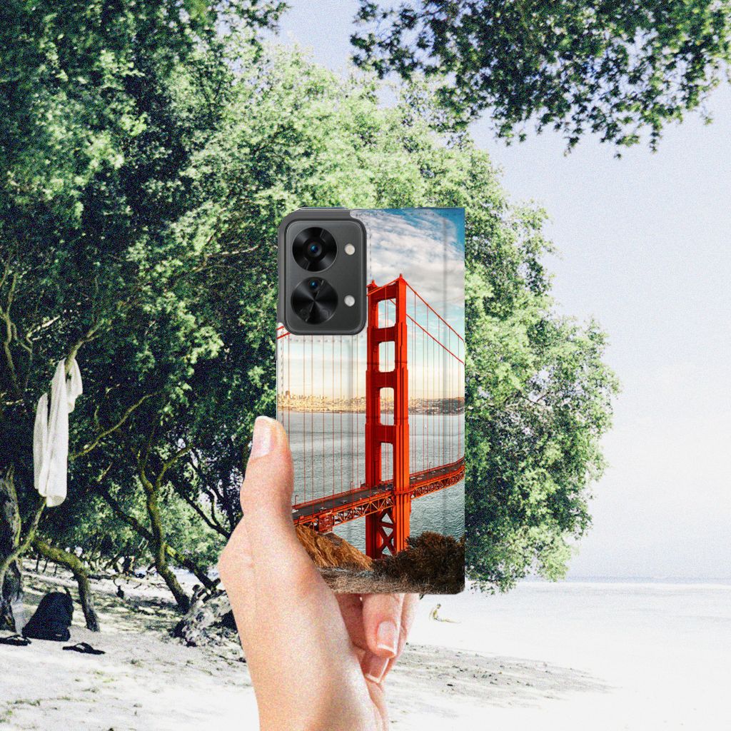 OnePlus Nord 2T Book Cover Golden Gate Bridge - B2C Telecom