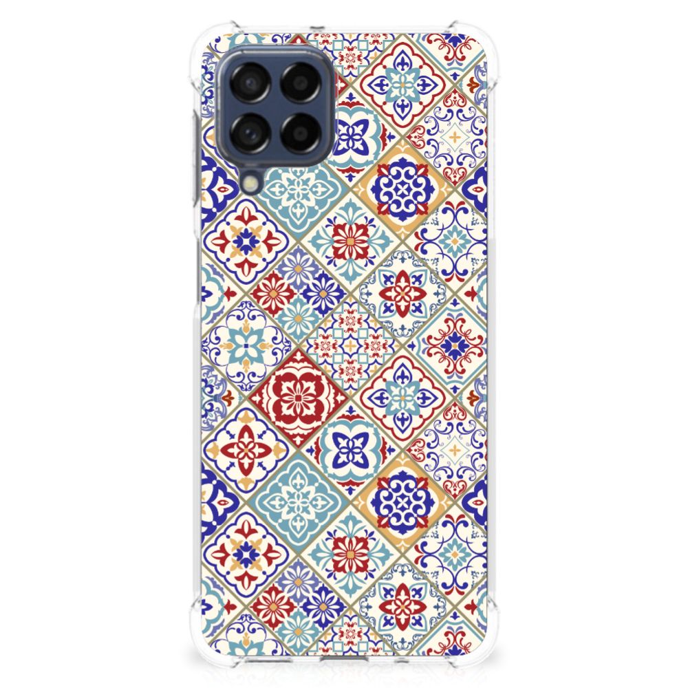 Samsung Galaxy M53 Anti-Shock Hoesje Tiles Color B2C Telecom