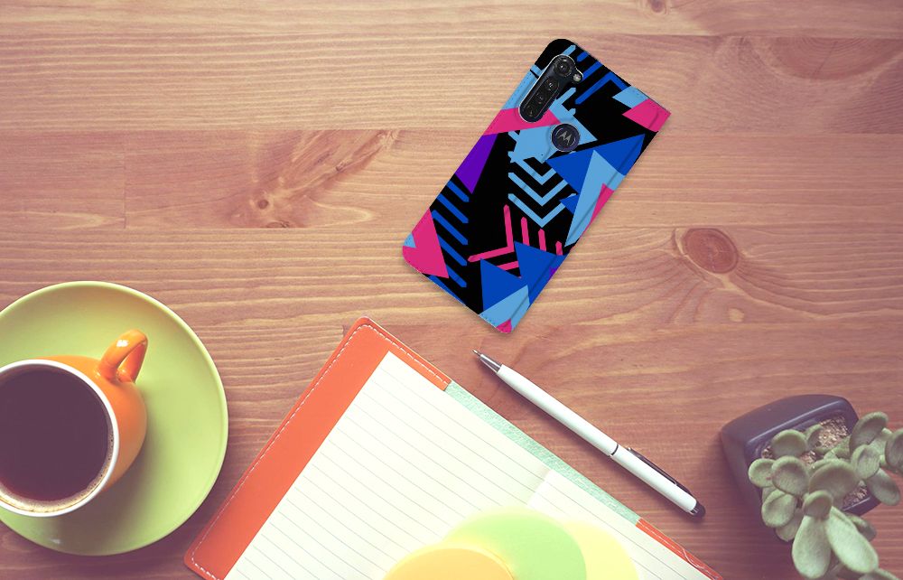 Motorola Moto G Pro Stand Case Funky Triangle - B2C Telecom