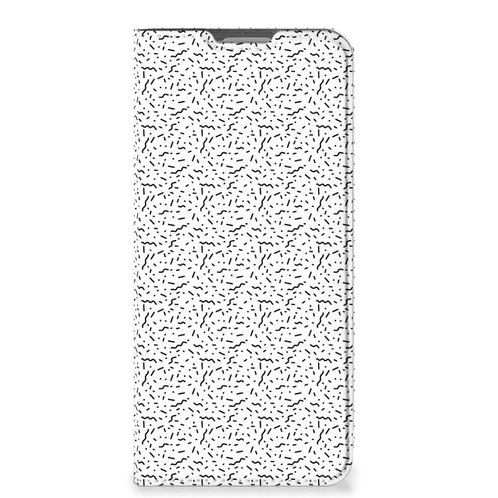 OPPO Reno8 Lite Hoesje met Magneet Stripes Dots - B2C Telecom