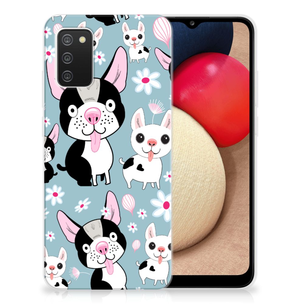 Samsung Galaxy A02s TPU Hoesje Hondjes B2C Telecom