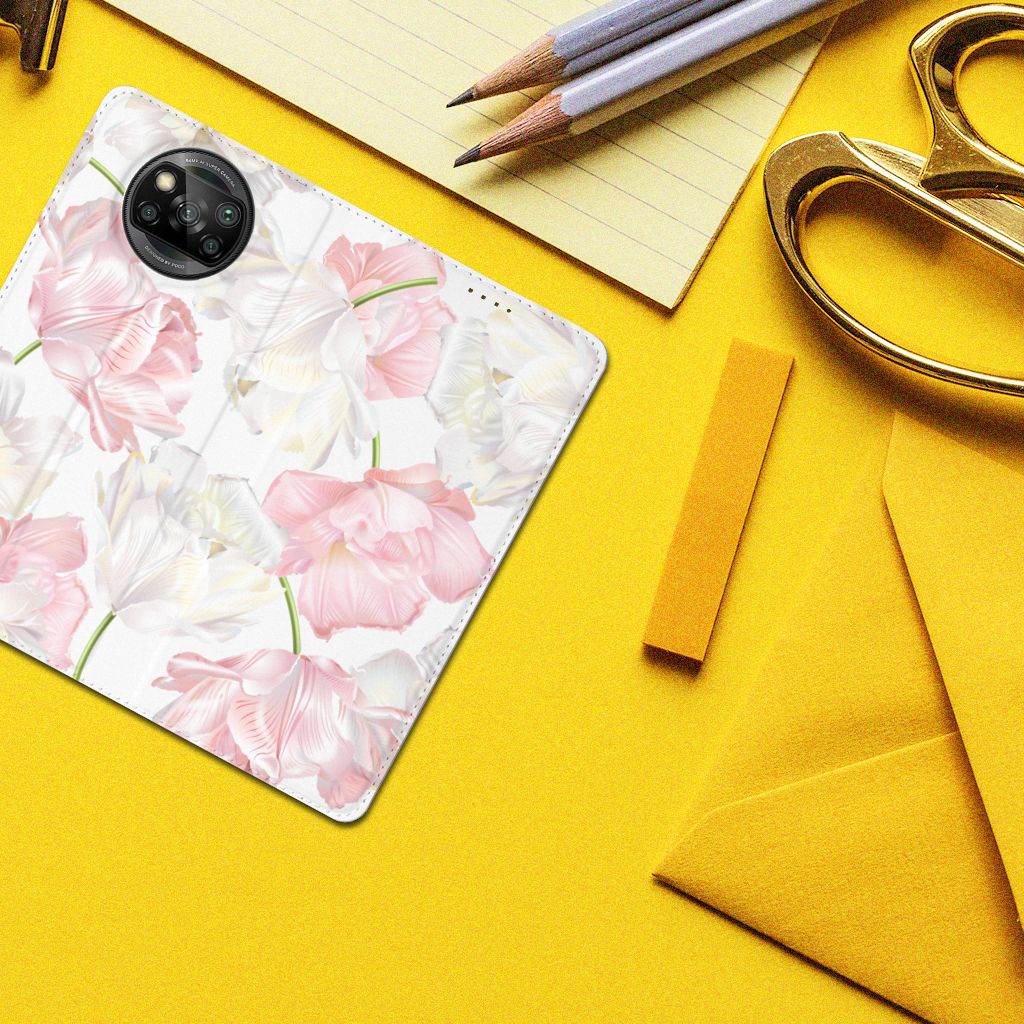 Xiaomi Poco X3 Pro | Poco X3 Smart Cover Lovely Flowers - B2C Telecom