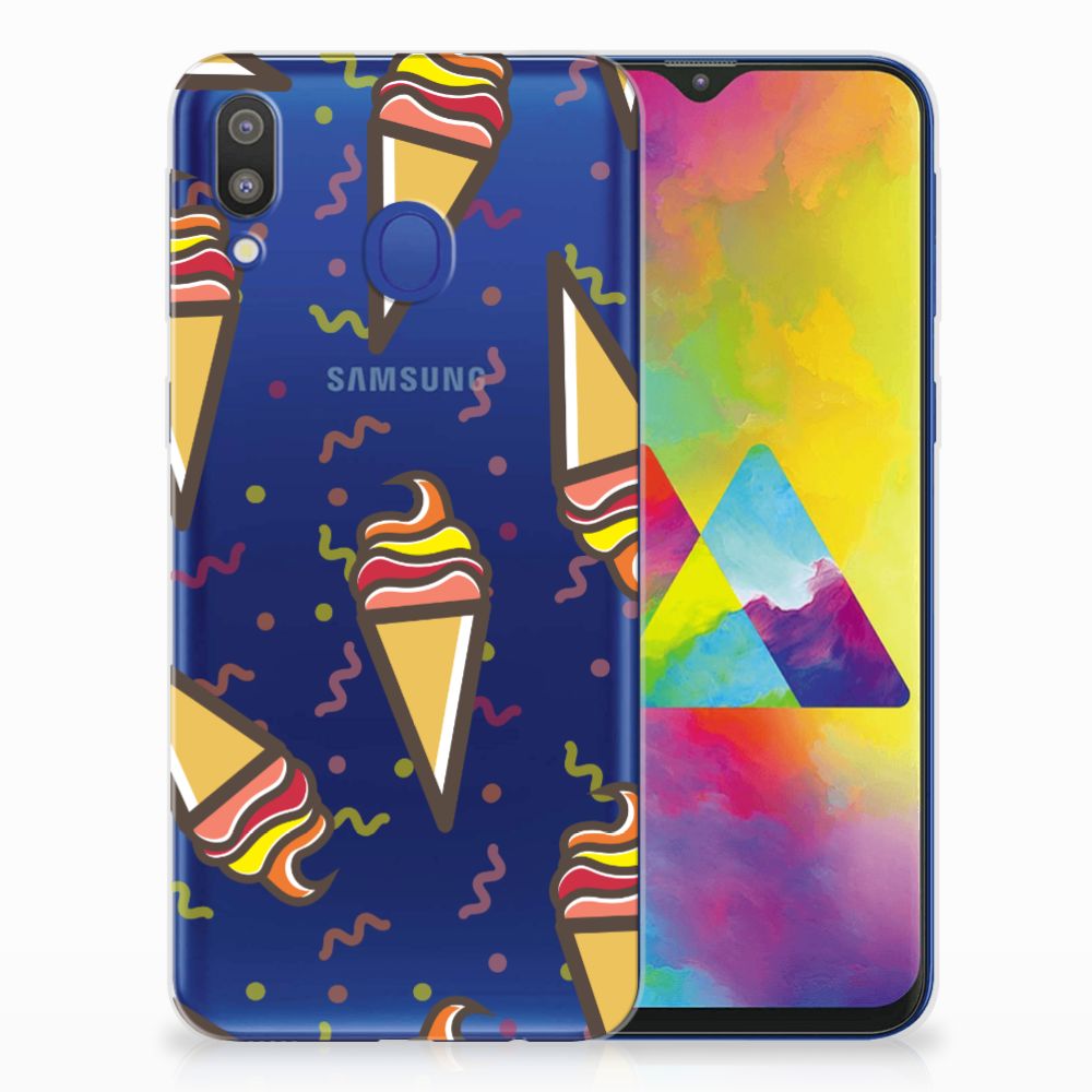 Samsung Galaxy M20 (Power) Siliconen Case Icecream