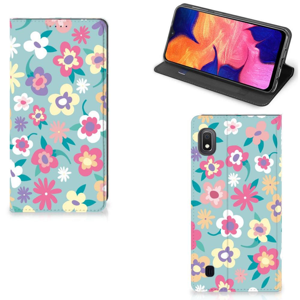Samsung Galaxy A10 Smart Cover Flower Power