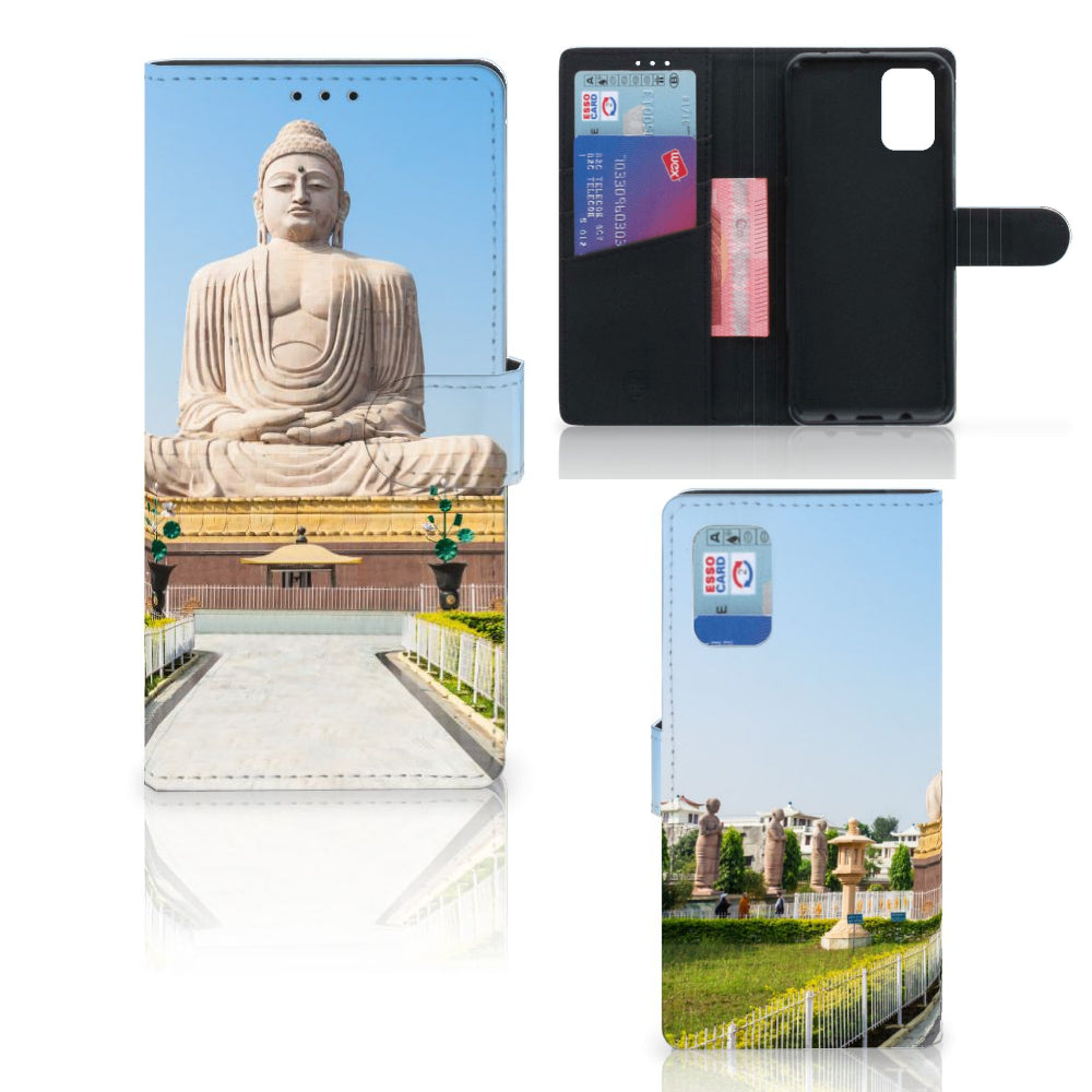 Samsung Galaxy A02s | M02s Flip Cover Boeddha