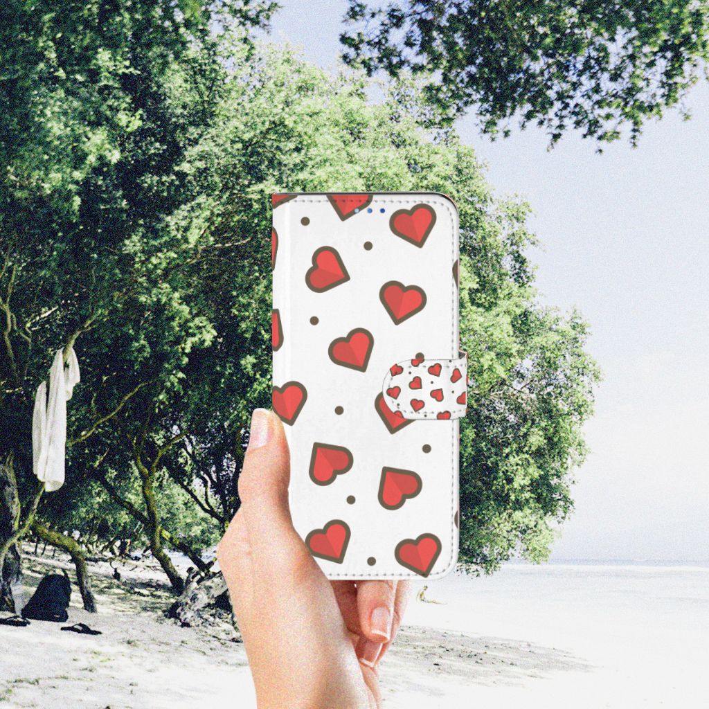OPPO Find X3 Neo 5G Telefoon Hoesje Hearts