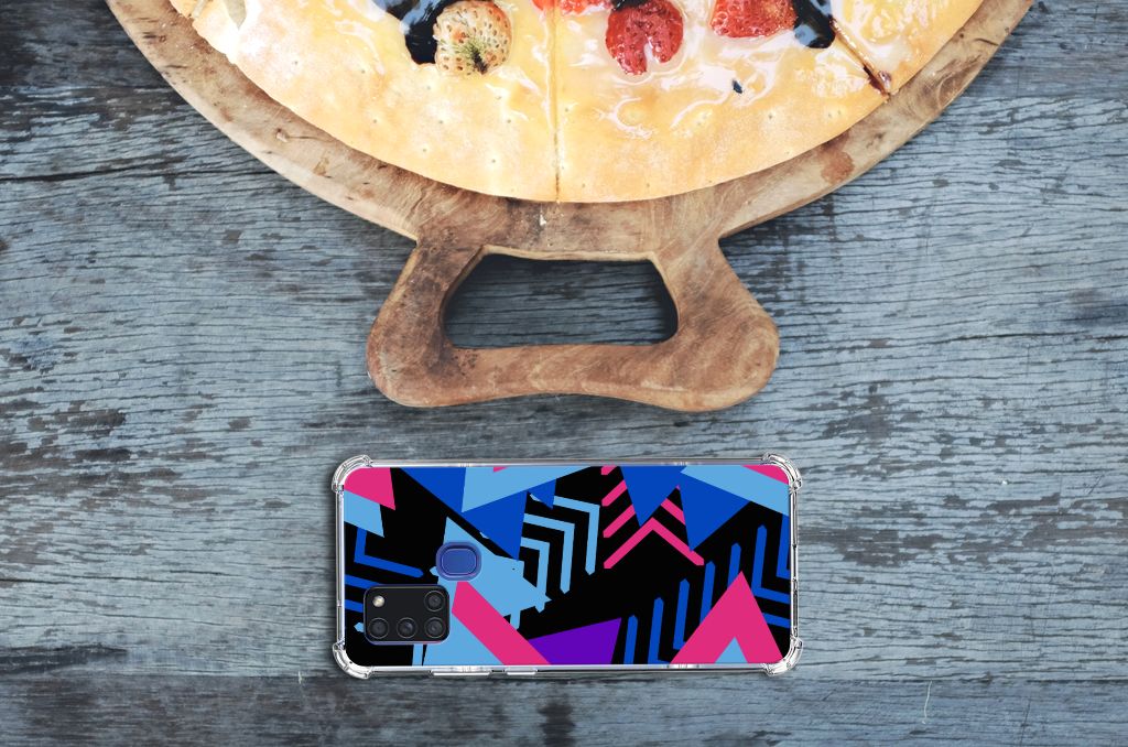 Samsung Galaxy A21s Shockproof Case Funky Triangle