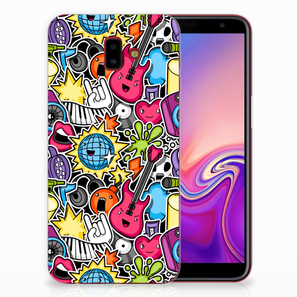 Samsung Galaxy J6 Plus (2018) Silicone Back Cover Punk Rock