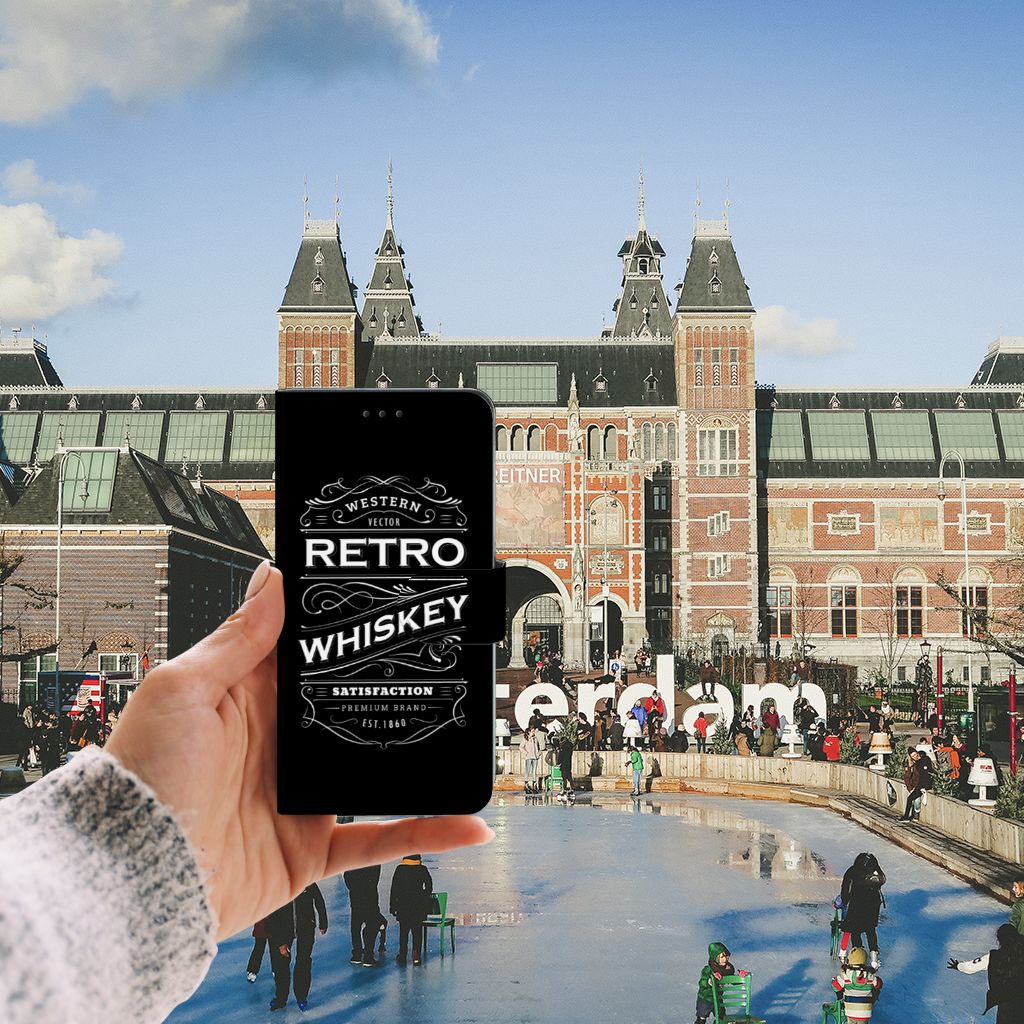 Huawei P10 Lite Book Cover Whiskey