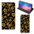 Xiaomi Mi 9 Smart Cover Gouden Bloemen
