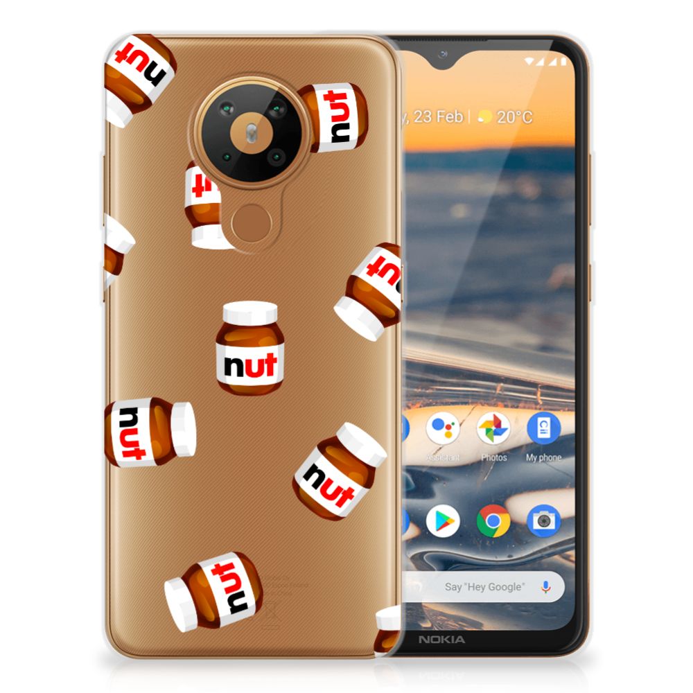 Nokia 5.3 Siliconen Case Nut Jar