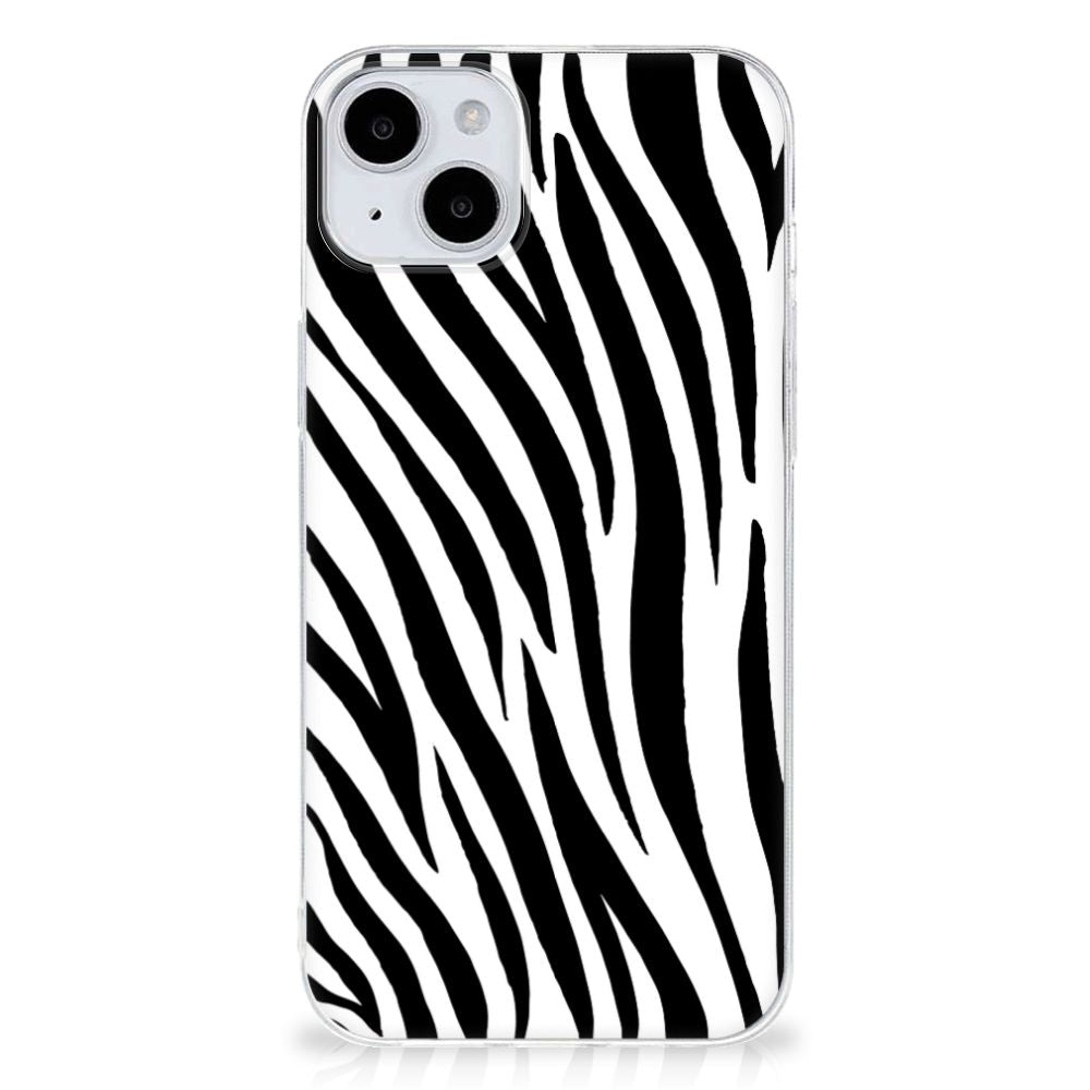 iPhone 15 TPU Hoesje Zebra