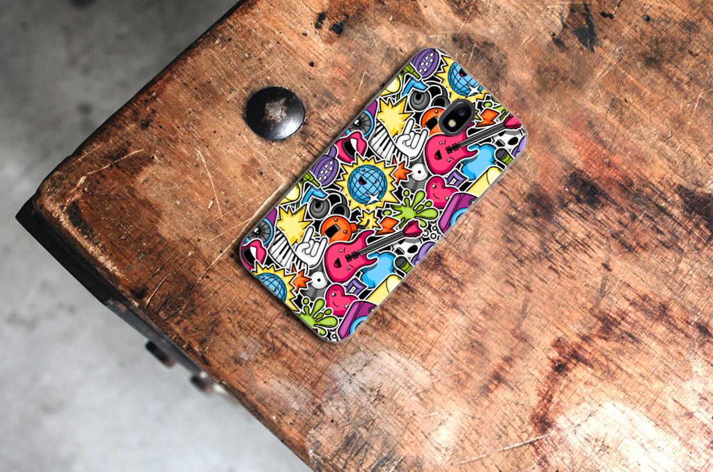 Samsung Galaxy J7 2017 | J7 Pro Silicone Back Cover Punk Rock