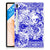 Tablet BackCover Samsung Galaxy Tab S7FE Angel Skull Blauw - B2C Telecom
