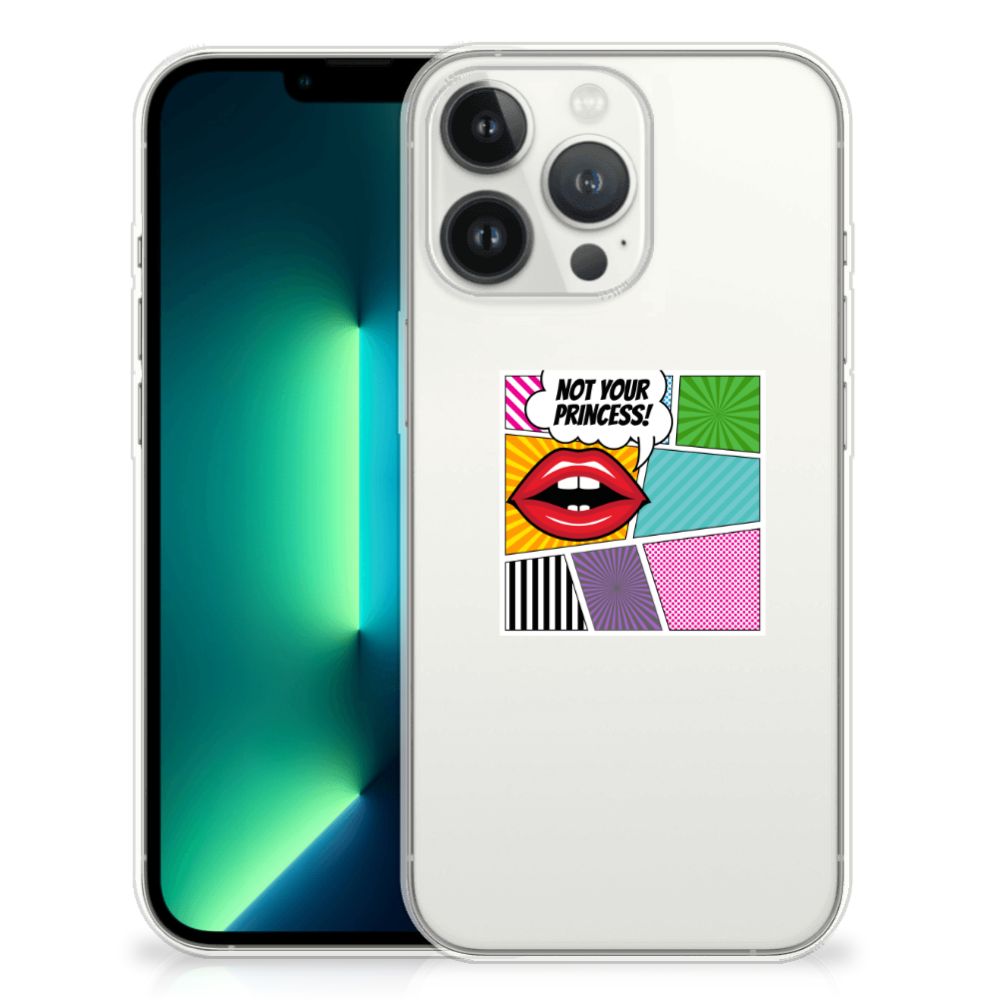 iPhone 13 Pro Max Silicone Back Cover Popart Princess B2C Telecom