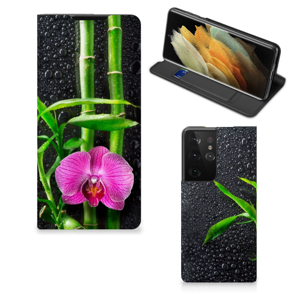 Samsung Galaxy S21 Ultra Smart Cover Orchidee - B2C Telecom