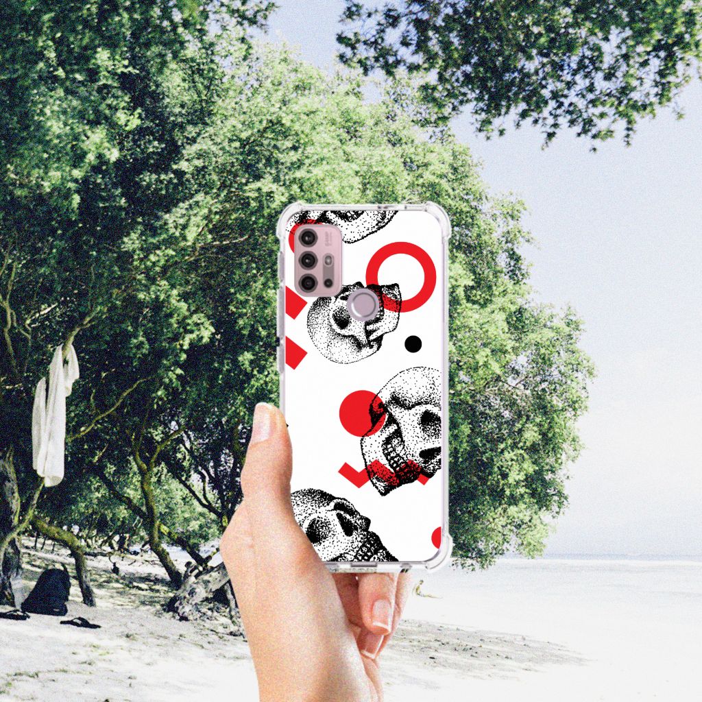 Extreme Case Motorola Moto G30 | G20 | G10 Skull Red B2C Telecom
