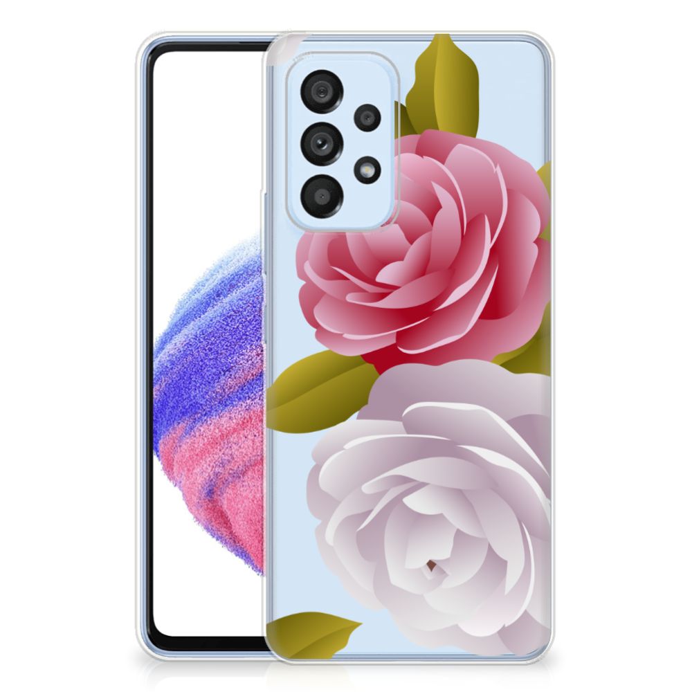 Samsung Galaxy A53 5G TPU Case Roses