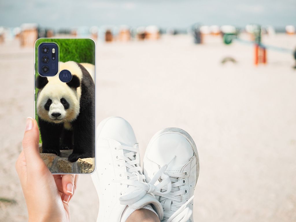 Motorola Moto G60s TPU Hoesje Panda B2C Telecom