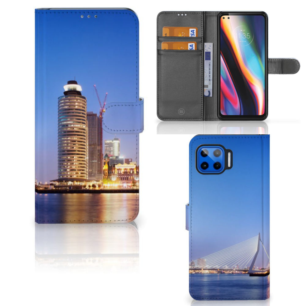 Motorola Moto G 5G Plus Flip Cover Rotterdam