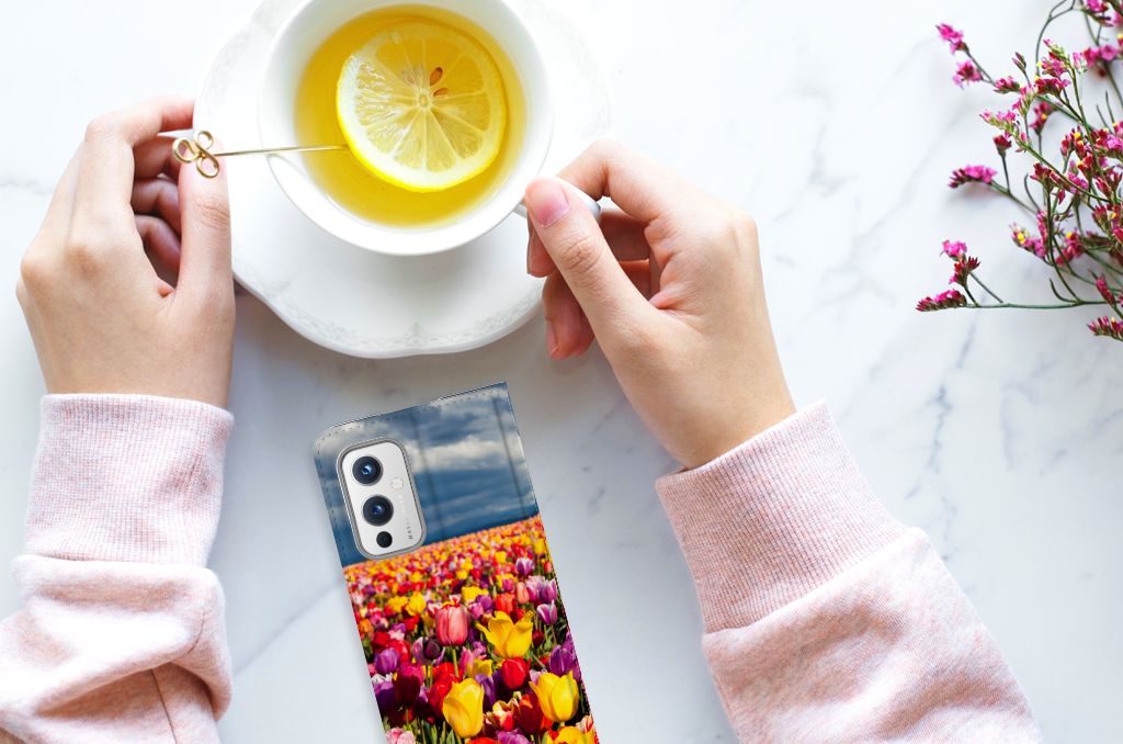 OnePlus 9 Smart Cover Tulpen - B2C Telecom