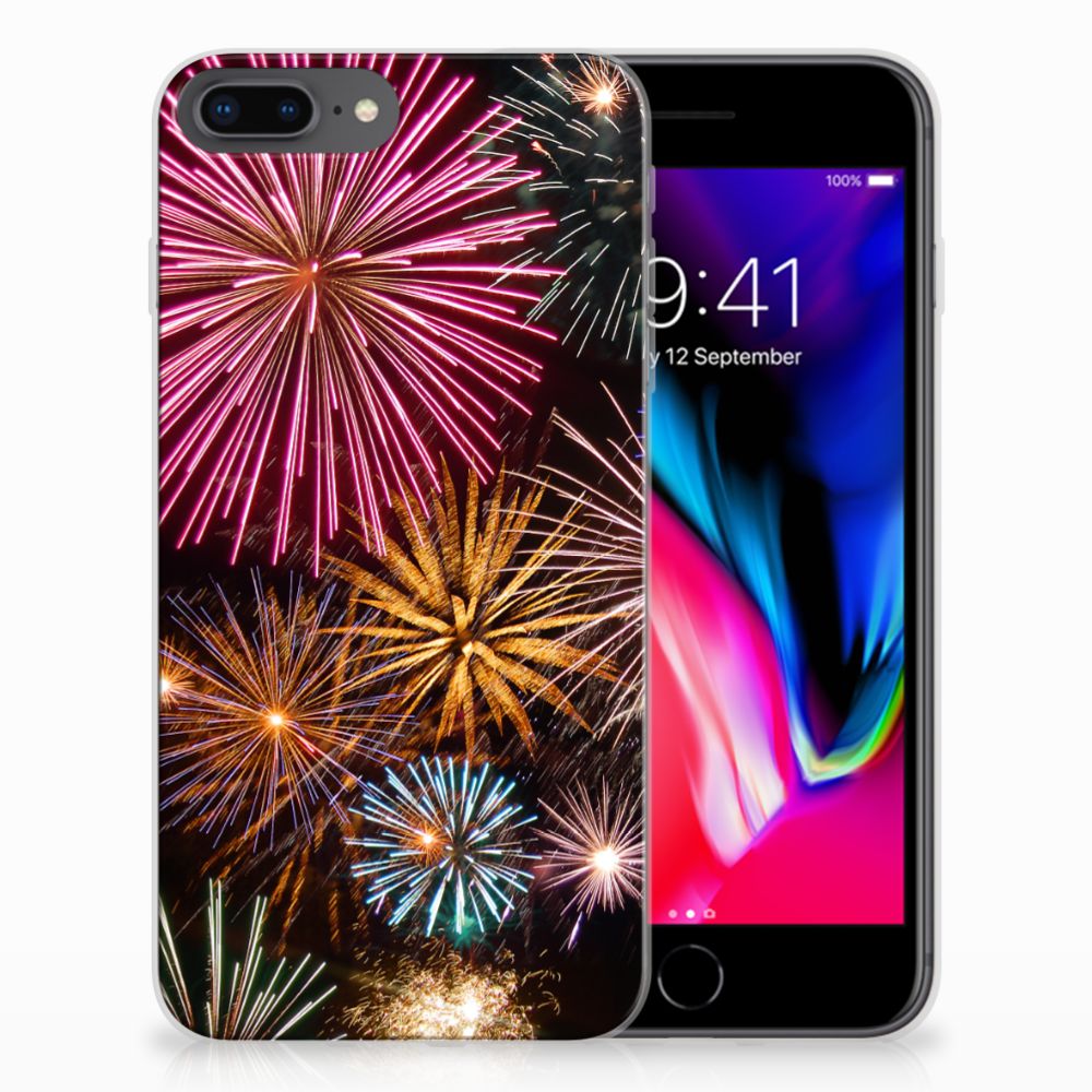 Apple iPhone 7 Plus | 8 Plus Silicone Back Cover Vuurwerk