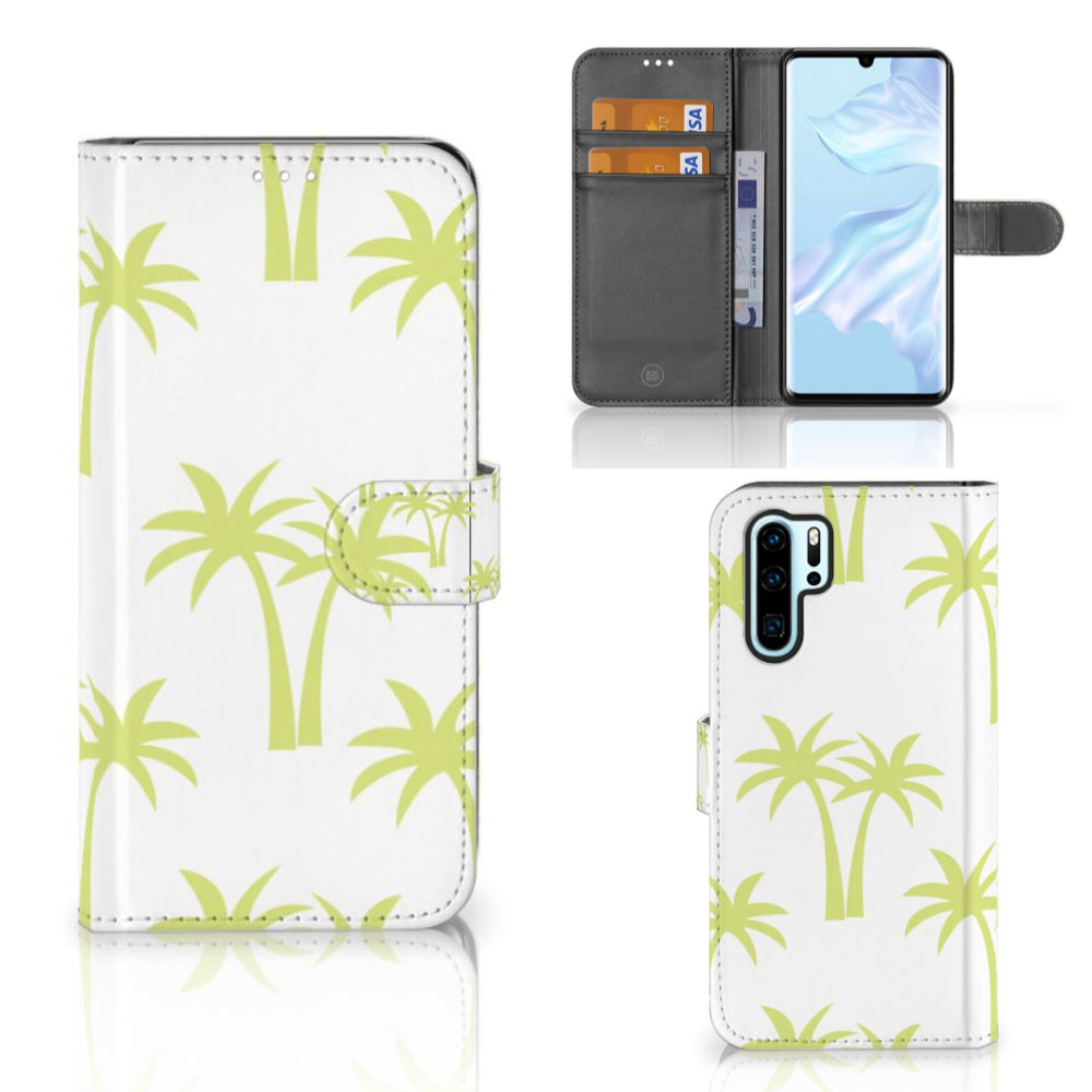 Huawei P30 Pro Hoesje Palmtrees