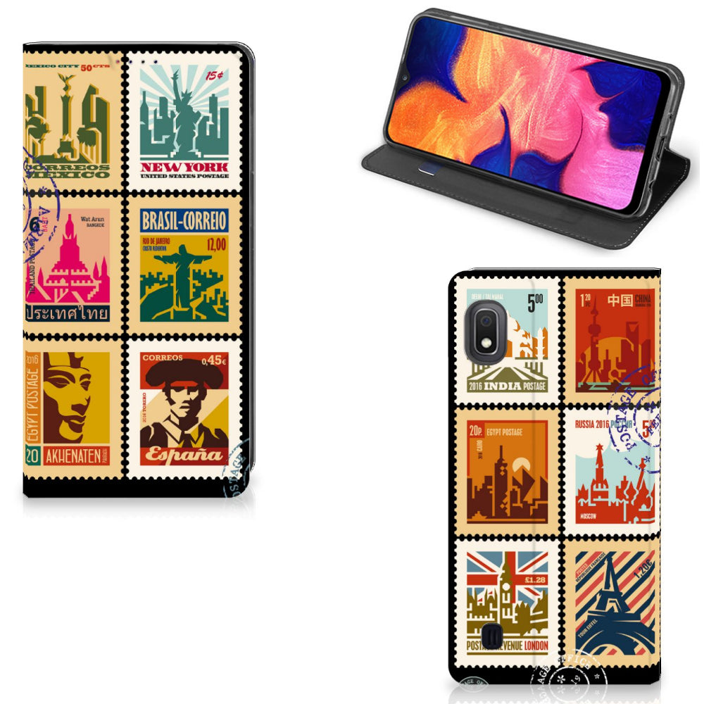 Samsung Galaxy A10 Book Cover Postzegels