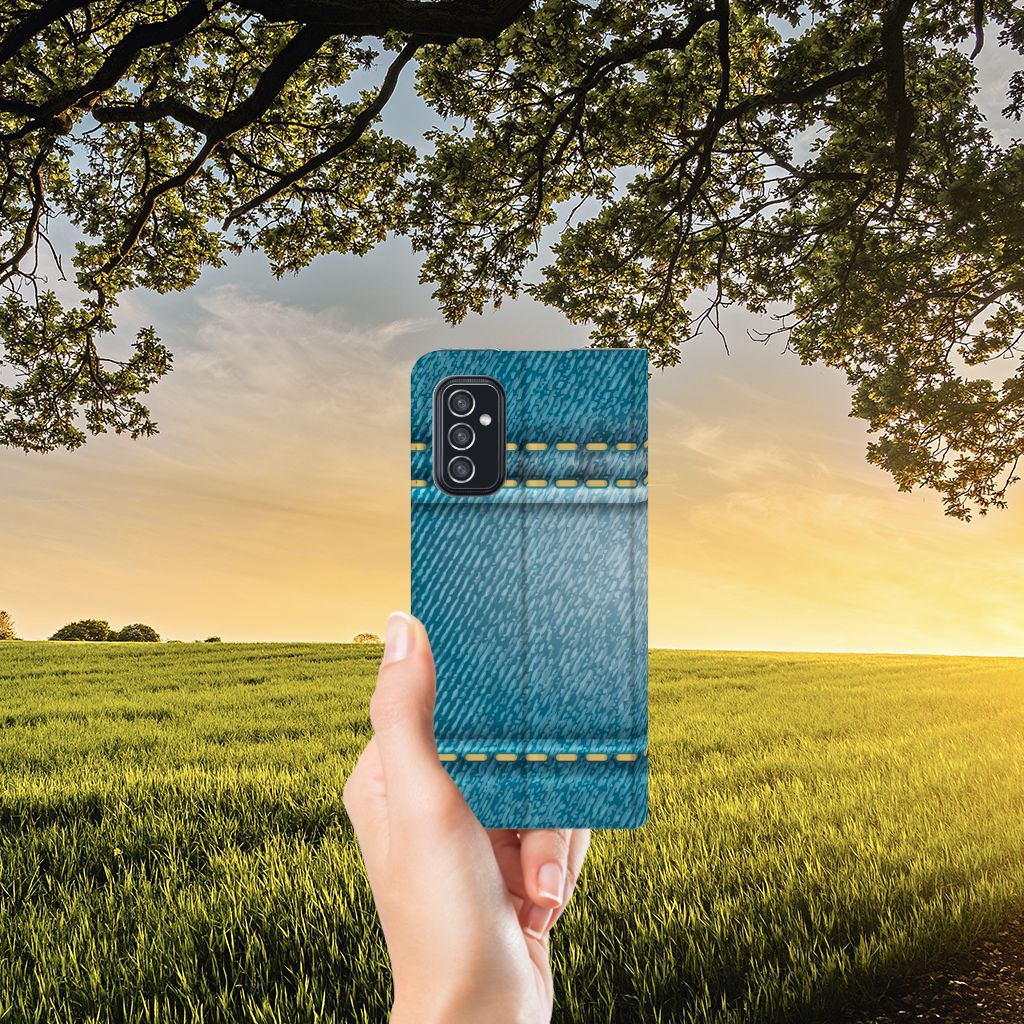 Samsung Galaxy M52 Hippe Standcase Jeans - B2C Telecom