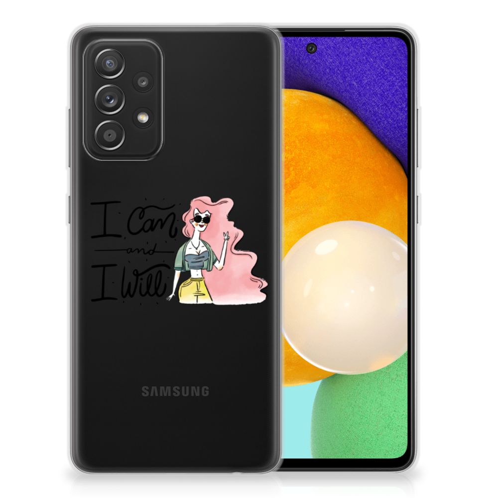 Samsung Galaxy A52 (5G/4G) Telefoonhoesje met Naam i Can B2C Telecom