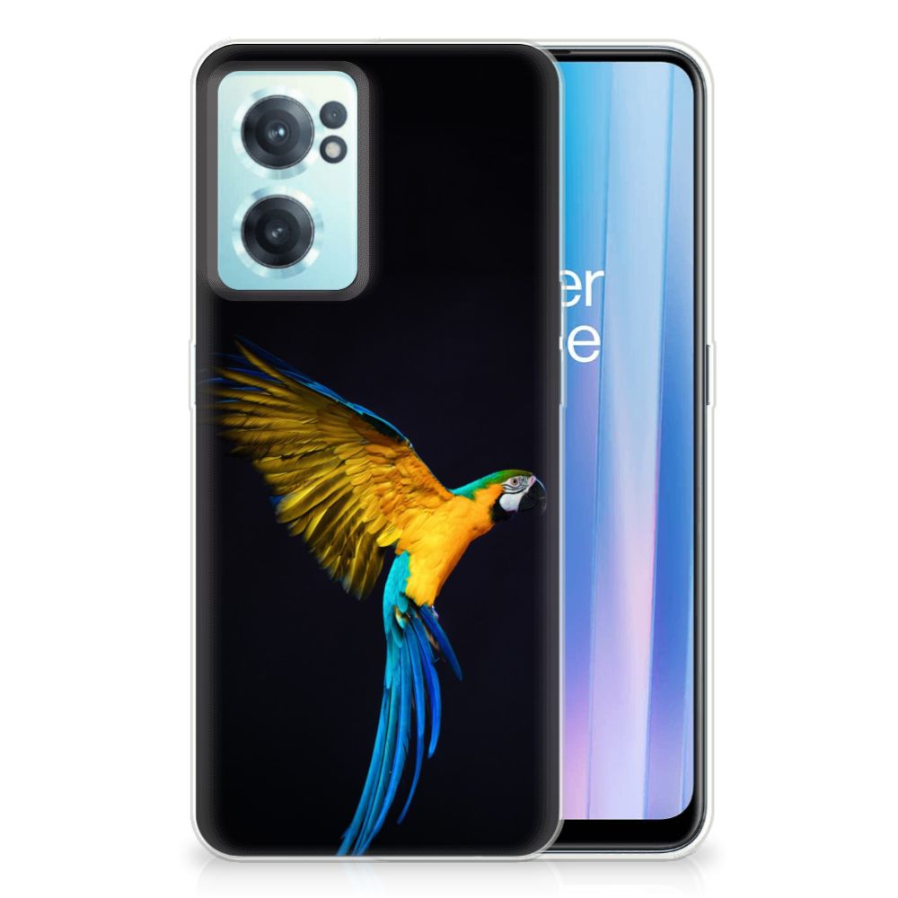 OnePlus Nord CE 2 5G TPU Hoesje Papegaai